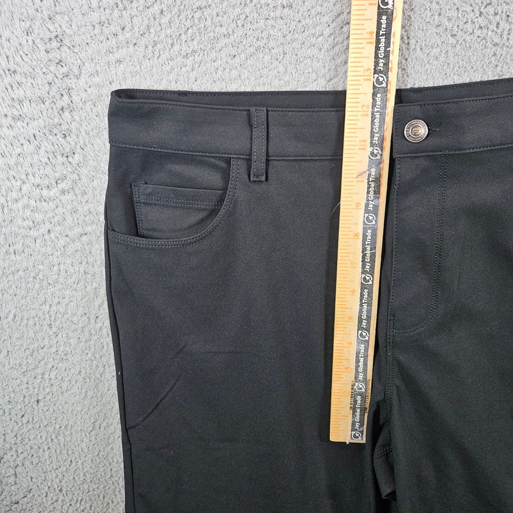 Fabletics Mens Only Pant Black Performance 5-Pocket Active Trousers 36x32 - Picture 5 of 10
